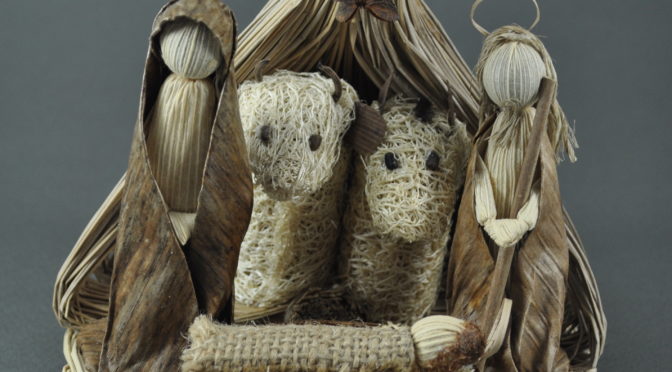 Natural Fiber Nativity