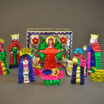 Small Tin Nativity