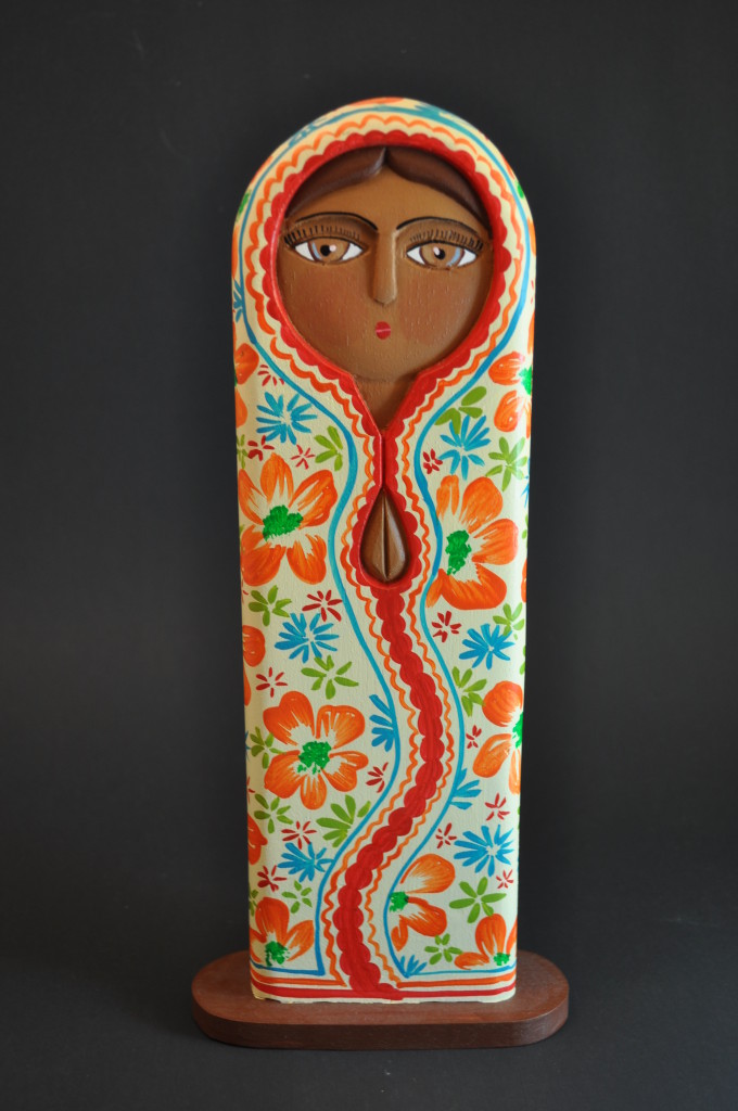 Floral Nativity - Mary