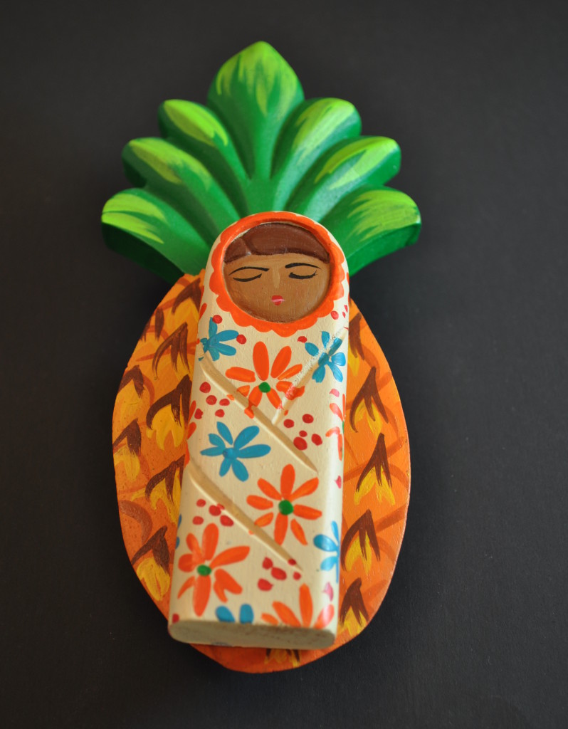 Floral Nativity - Jesus