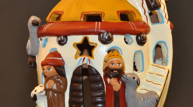 Nativity Candleholder