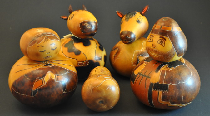 Joyful Gourd Nativity