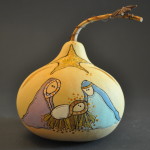 Nativity Gourd