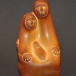 Brown Clay Holy Family