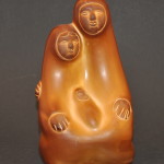Brown Clay Holy Family