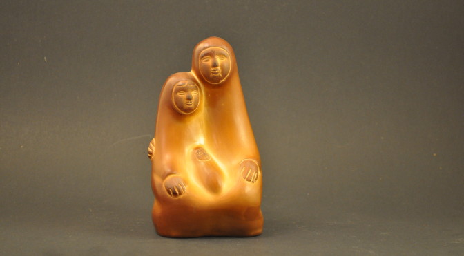 Brown Clay Holy Family