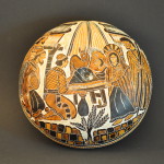 Carved Gourd Nativity