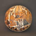 Carved Gourd Nativity