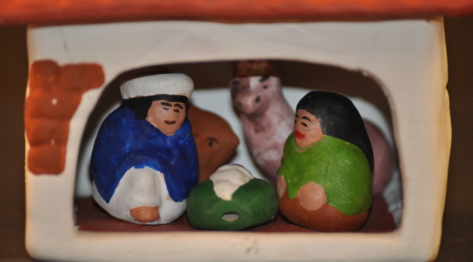 Adobe Hut Nativity