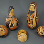 Large Gourd Nativity