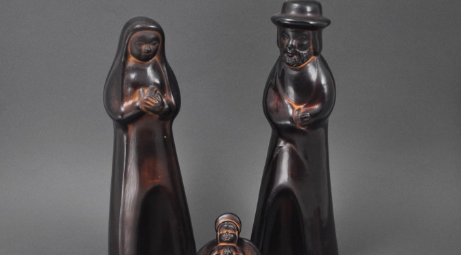 Black Chulucanas Holy Family