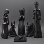 Black Mahogany Nativity