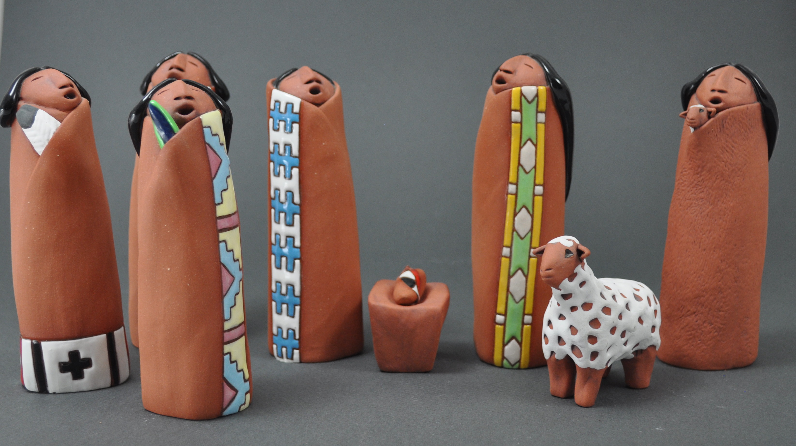 Pueblo Inspired Nativity