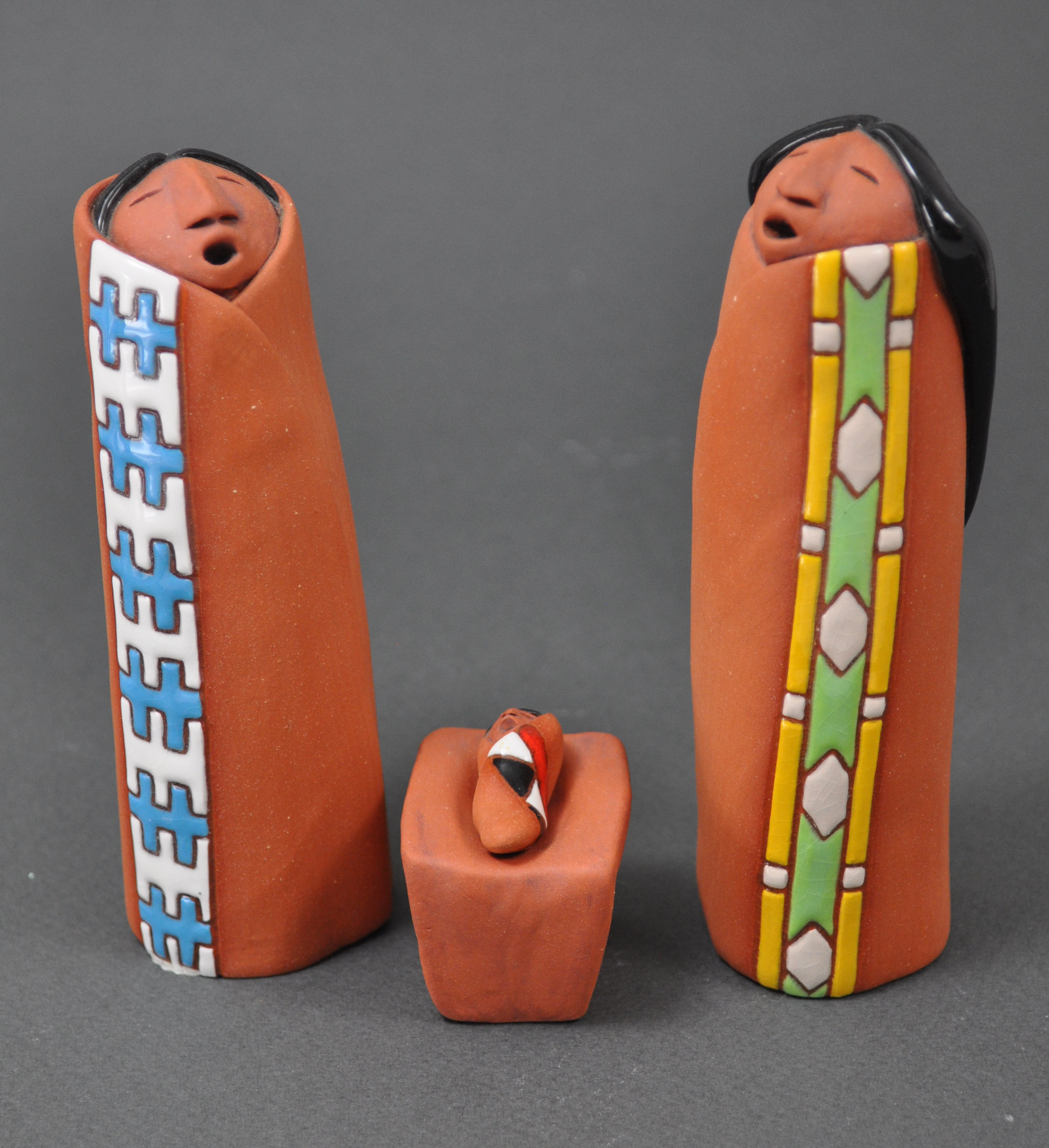 Pueblo Inspired Nativity - Holy Family