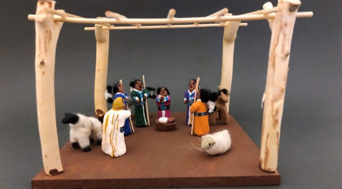 Navajo Folk Art Nativity