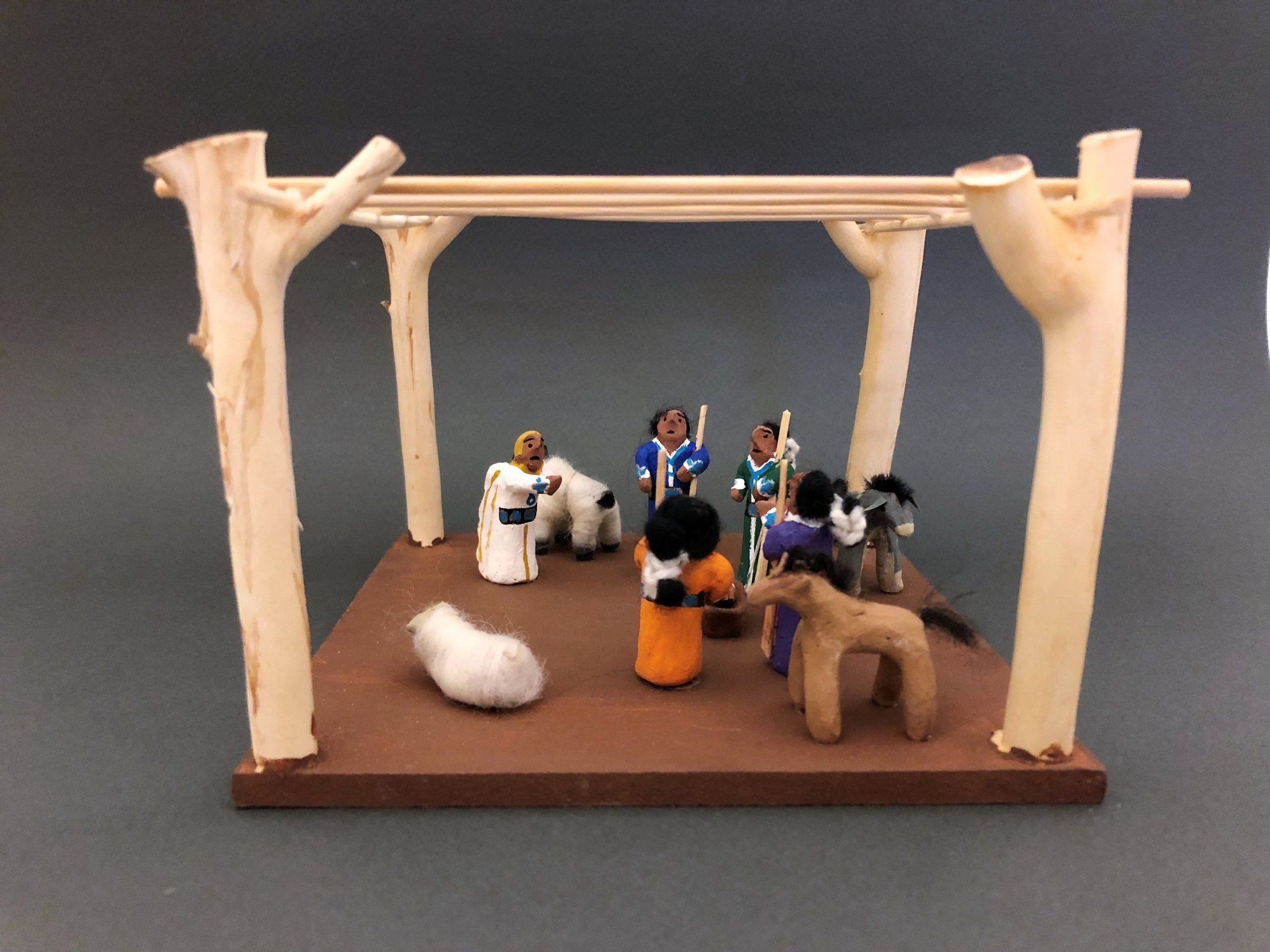 Navajo Folk Art Nativity InterNativities