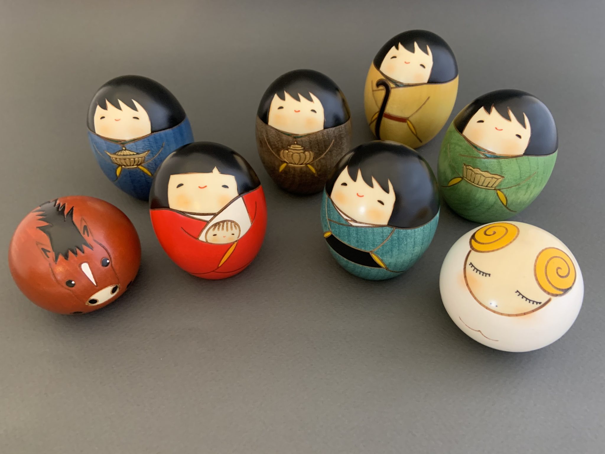 Kokeshi Nativity InterNativities