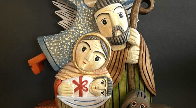 Holy Family Protected by an Angel